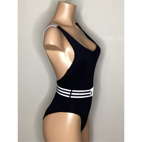 New. Seafolly belted one piece. US Size 8. Retails $149 - Picture 8 of 13